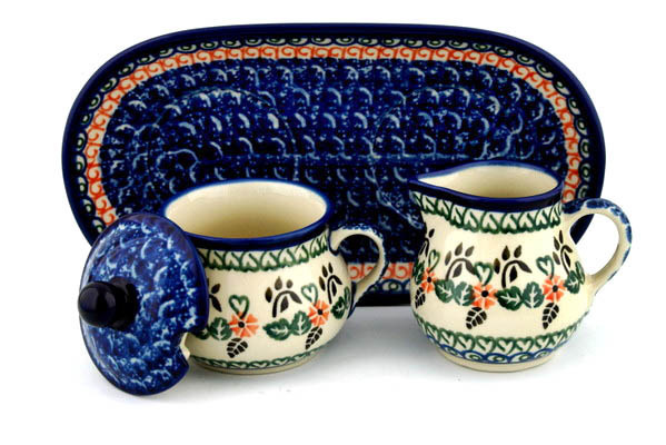 Sugar and Creamer Set 10"