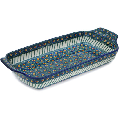 Rectangular Baker with Handles 13"