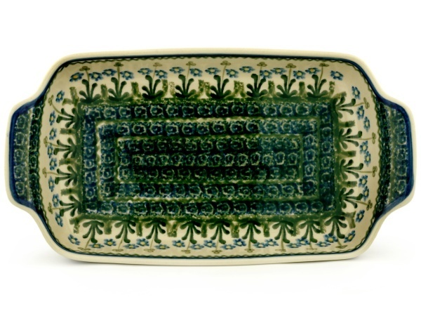 Rectangular Baker with Handles 13"
