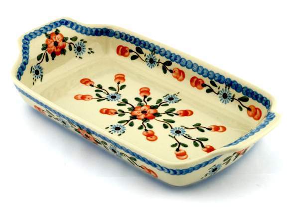 Rectangular Baker with Handles 13"