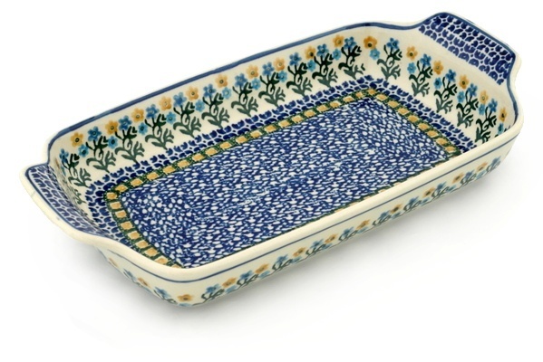 Rectangular Baker with Handles 13"