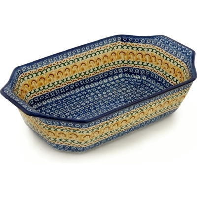 Rectangular Baker with Handles 14"