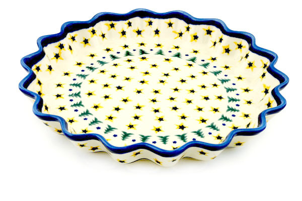Fluted Pie Dish 13"