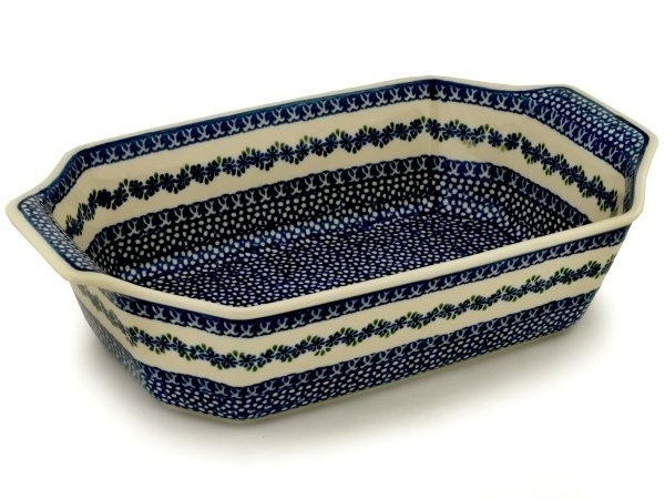 Rectangular Baker with Handles 14"