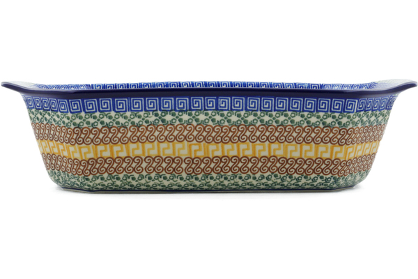 Rectangular Baker with Handles 14"