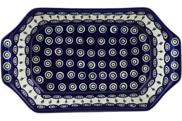 Rectangular Baker with Handles 14"