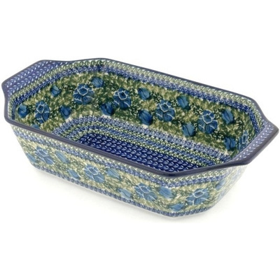 Rectangular Baker with Handles 14"