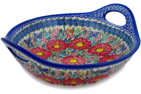 Bowl with Handles 13"