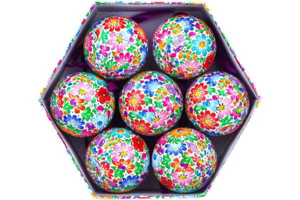 Ornament Box Set of 7 3"