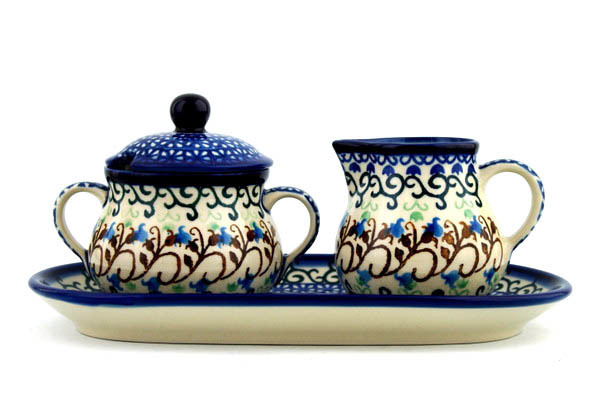 Sugar and Creamer Set 10"