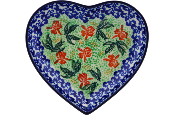 Heart Shaped Platter 7"