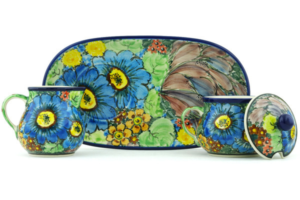 Sugar and Creamer Set 10"