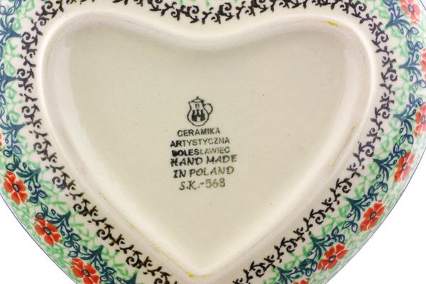 Heart Shaped Platter 7"