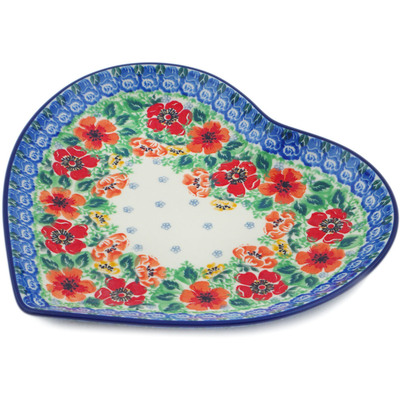 Heart Shaped Platter 9"
