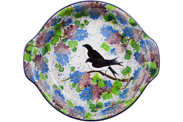 Round Baker with Handles 9"