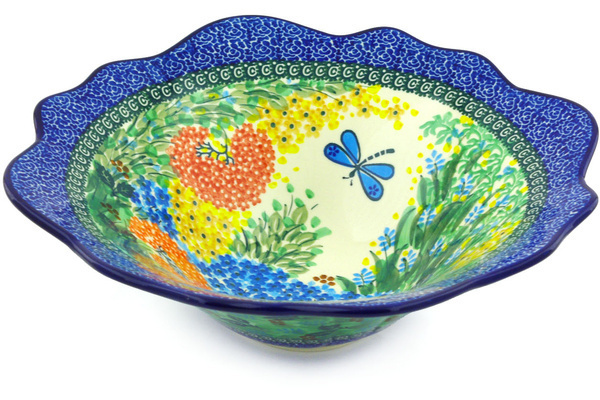 Scalloped Bowl 12"