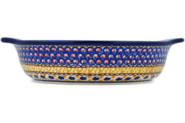 Round Baker with Handles 9"