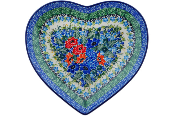 Heart Shaped Platter 9"