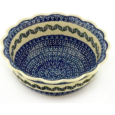 Scalloped Bowl 8"