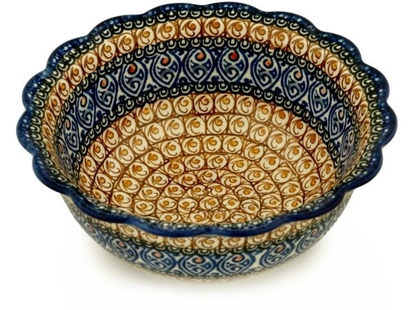Scalloped Bowl 8"