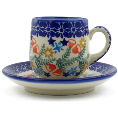 Espresso cup with saucer