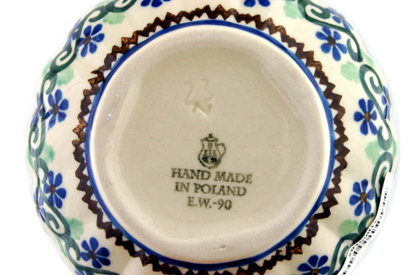 Scalloped Fluted Bowl 5"