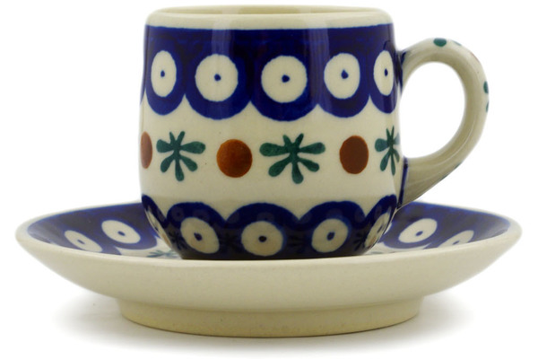 Espresso cup with saucer