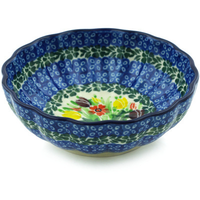 Scalloped Fluted Bowl 5"