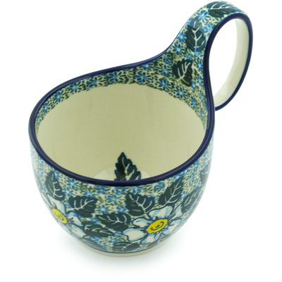 Bowl with Loop-Handle 6"