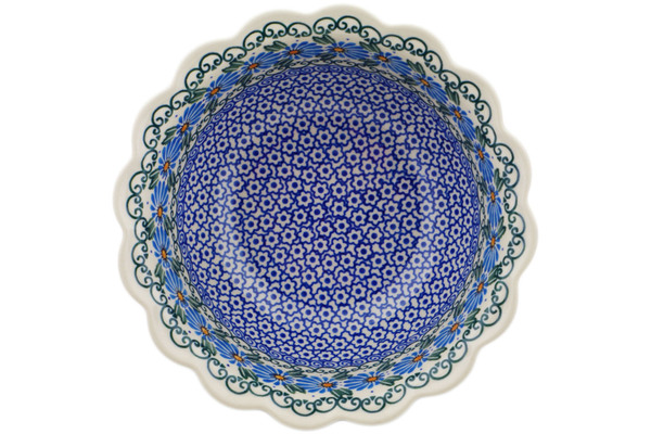 Scalloped Bowl 8"