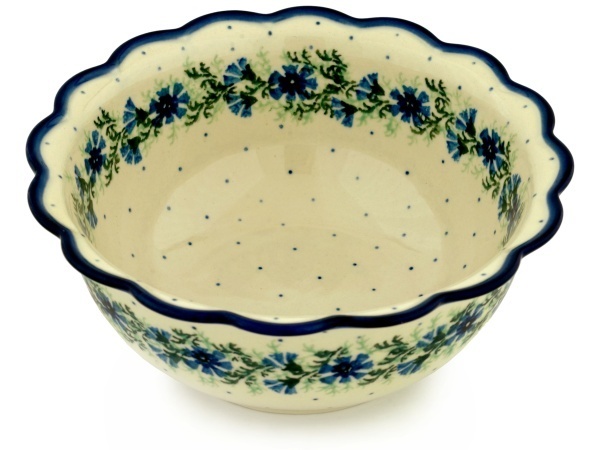 Scalloped Bowl 8"