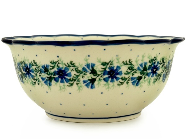 Scalloped Bowl 8"