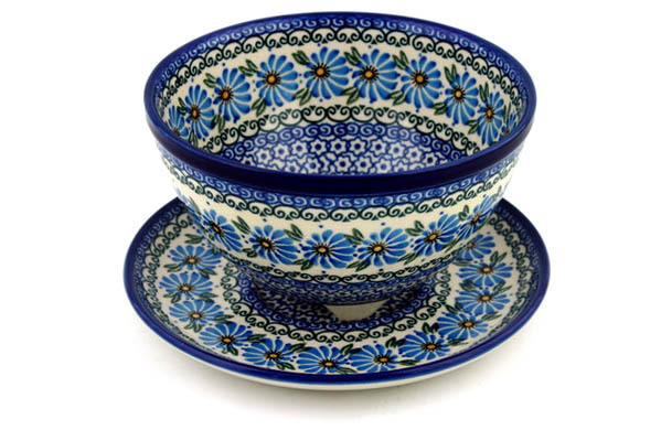 Colander with Plate 8"