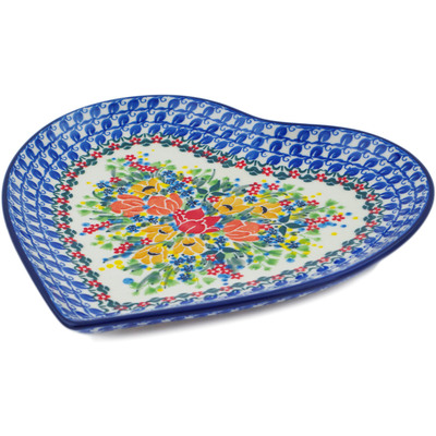 Heart Shaped Platter 9"
