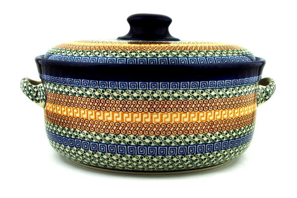 Baker with Cover with Handles 14"