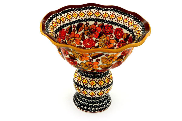 Bowl with Pedestal 9"