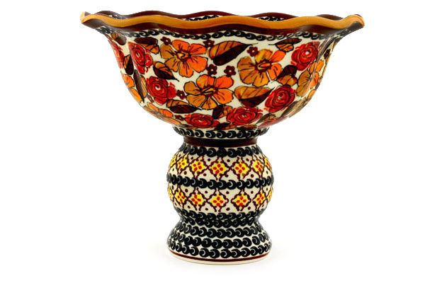 Bowl with Pedestal 9"