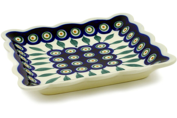 Scalloped Platter 6"