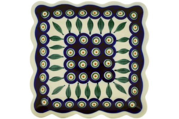 Scalloped Platter 6"