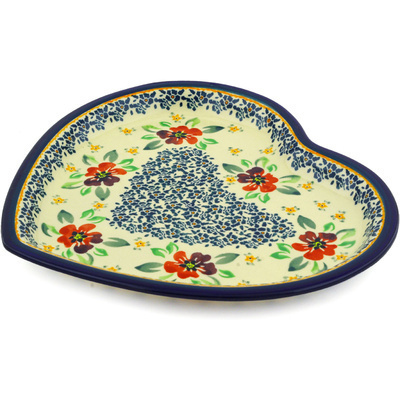 Heart Shaped Platter 11"
