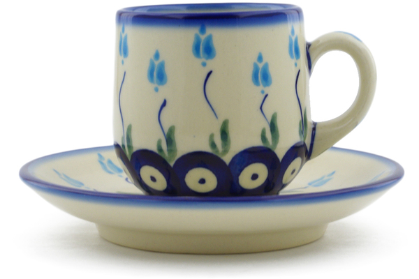 Espresso cup with saucer
