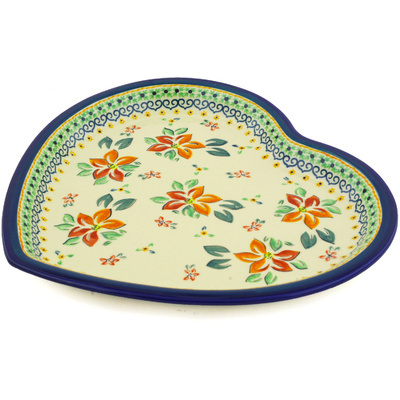 Heart Shaped Platter 11"