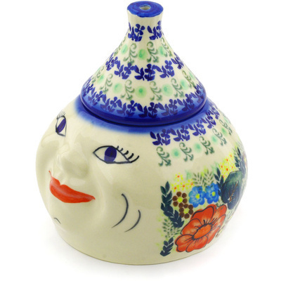 Garlic and Onion Jar 7"