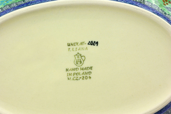 Platter with Handles 13"