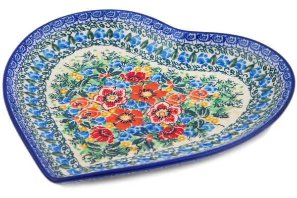 Heart Shaped Platter 9"