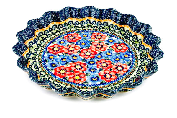 Fluted Pie Dish 10"