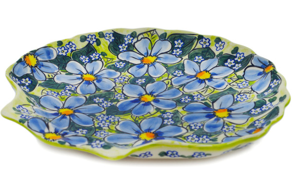 11" Fluted Shell Shaped Platter