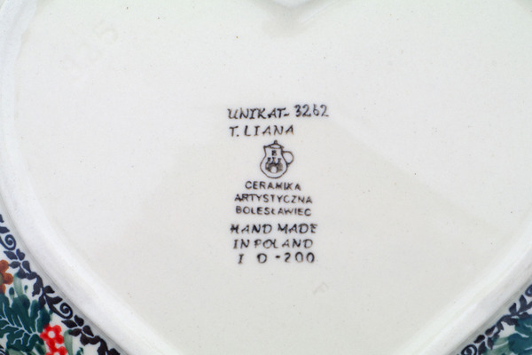 Heart Shaped Platter 9"