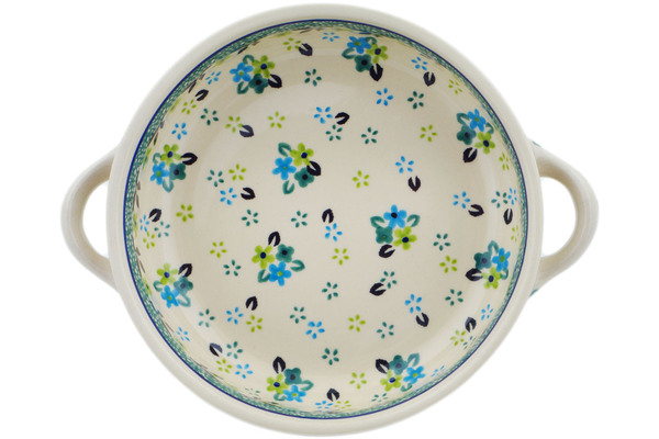 Round Baker with Handles 8"