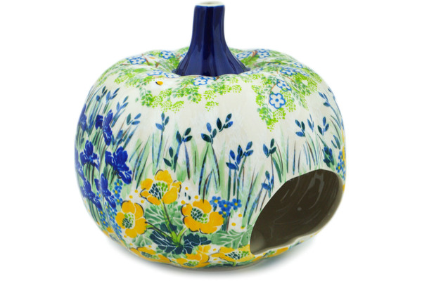 Jack O Lantern Candle Holder 7"